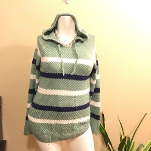 🛍Cloud Chaser || Stripe Pull over Hoodie Sweater